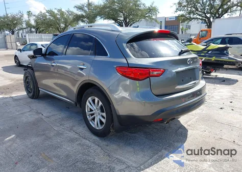 2013 Infiniti Fx37 from USA, damaged, VIN JN8CS1MU0DM140711